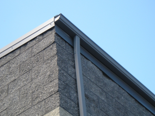 Commercial Gutter system installation